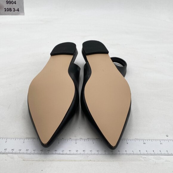 Elegant Black Slingback Flats - Picture 6 of 7